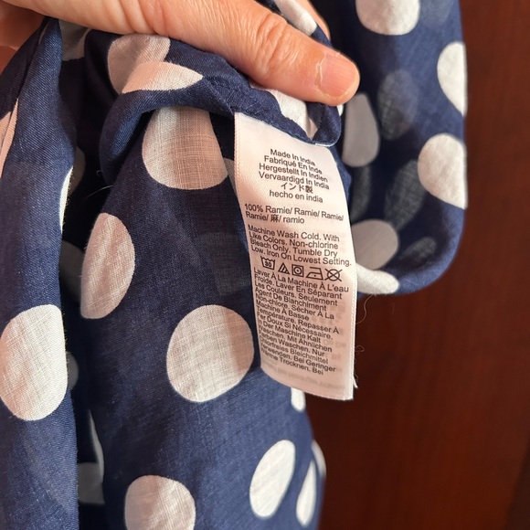 Maryam Nassir Zadeh X J.Crew sheer bias-cut slip dress in dot. Small - Picture 6 of 7